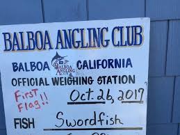 Socal Sword Fishing Report October 26 2017 Fishtrack Com