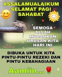 Share the best gifs now >>>. Assalamualaikum Selamat Pagi Sahabat Semua