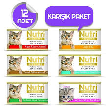 Nutri Feline Tahilsiz Kedi Mamasi 12 Li Ozel Paket