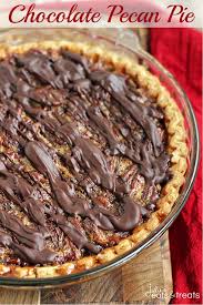 Chocolate Pecan Pie Made Karo Syrup By Food Blog Julie S Eats Treats Omgyum Karosyrup Chocolate Pecan Homemade Pie Recipes Chocolate Pecan Pie