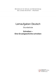 Zu halloween sind gruselgeschichten ein muss! Ministerium Fur Schule Und Weiterbildung Standardsicherung Nrw