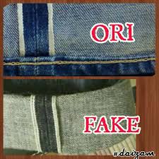 Hasil gambar untuk ciri celana jeans ori\
