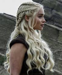 Emilia Clarke Daenerys Targaryen Haar Tutorial Neue Besten Frisur Mittelalterliche Frisuren Viking Frisur Geflochtene Frisuren
