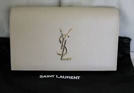 Maybe you would like to learn more about one of these? Yves Saint Laurent Leather Clutch Bags For Women Authenticity Guaranteed Ebay