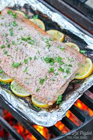 Heat the oil to 350 degrees using a deep fryer. Grilled Lemon Pepper Campfire Salmon This Lil Piglet