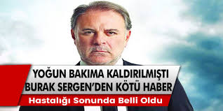 Koronavirüse yakalandığı tespit edilen oyuncu uzun zamandır yoğun bakımda tedavi altındaydı. Sadakatsiz Dizisinin Haluk Guclu Su Burak Sergen Yogun Bakima Alindi Hastaligi Sonunda Belli Oldu