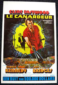 Le trou noir de wall street. Thunderbolt And Lightfoot Belgian Movie Poster Store