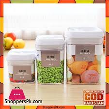 Check spelling or type a new query. Buy 3 Pcs Easy Lock Acrylic Square Airtight Storage Canister At Best Price In Pakistan