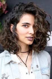 Side Cleared Wavy Bangs Curly Hair Styles Curly Hair Styles Naturally Curly Bob Hairstyles