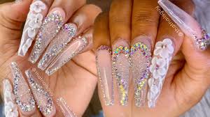 Check out this instagram roundup for the prettiest and easiest manicure ideas to copy. Icy Winter Wonderland Nail Vlog 2 Long Coffin Nails Youtube