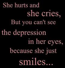 Someone who hides pain behind a smile. Sad Depressed Sad Fake Smile Quotes Novocom Top