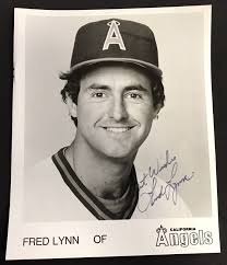 Fred Lynn Autographed Memorabilia