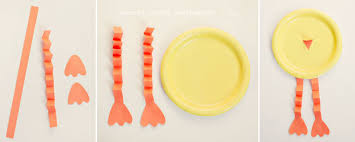 Either staples, sticky tape or glue. Simple Easter Craft Paper Plate Easter Chick
