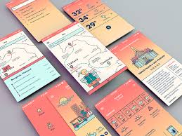 Komorebi Backpackers App App Design App Mobile App Design