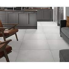 The four neutral shades of the tile are also. Wickes Boutique Chamonix White Glazed Porcelain Wall Floor Tile 795 X 795mm Wickes Co Uk