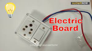 Most socket/header interfaces are built to similar dimensions; Electric Board Wiring Connection 1 Socket 1 Switch Single Board Youtube