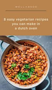 8 Easy Vegetarian Recipes You Can Make Entirely In Your Dutch Oven In 2021 Vegetarian Dutch Oven Recipe Vegetarian Recipes Easy Vegetarian Recipes