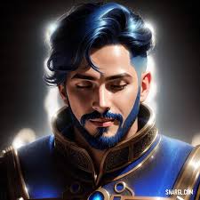 Han blue color, examples of Han blue and how it can be used. What  represents Han blue.