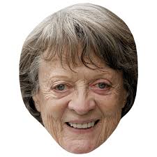 Maggie Smith (Grey Hair) Big Head