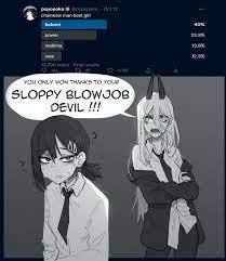 Kobeni's Contract With The Sloppy Blowjob Devil | Know Your Meme