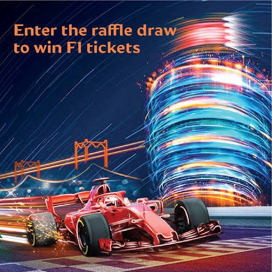 Gulf - The 2019 Formula 1 Gulf Air Bahrain Grand Prix raffles ends in 2  days. Redeem your miles for the chance to win Turn 1 Grandstand tickets!  For every 1,000 Falconflyer