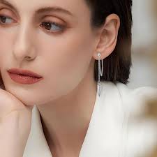 Fiklon Gold Chain Earrings for Women Irregular Bar Spike Drop Dangle  Earrings Long Threader Earring Line Dangly Tassel Earrings Hypoallergenic  Stainless Steel Black Spike Steampunk Gothic Punk: Buy Online at Best Price