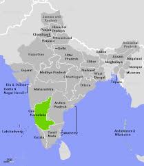 Bright vector marijuana karnataka state map collage on a black background. Map Of India Karnataka State Highlighted Gross Png 604 700 India World Map Sikkim 20th Century