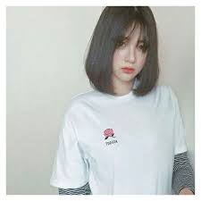Hair of short and medium length is simply obliged to fit along a cute face, although the presence of bangs in this version is a must.many girls of korean nationality have long and thick curls. 64 Korean Hairstyles Ideas Korean Hairstyle Hair Styles Short Hair Styles