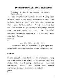 We did not find results for: Prinsip Inklusi Dan Eksklusi Pdf