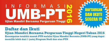 Jalur mandiri di setiap perguruan tinggi. Universitas Andalas Ujian Mandiri Universitas Andalas 2016