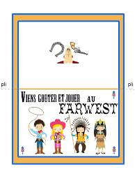 Theme Western Cowboys Indiens Cowgirls Bandanas 1 Et 2 Et 3 Doudous Patrons Patterns Gabarits Fete A Themes Pour Enfants Anniversaire Cow Boy Anniversaire Western Cartes Invitation Anniversaire Enfant