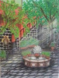 لوحة دار حمصيه قديمه من اعمالي رسم بالاكرليك 2014 art painting