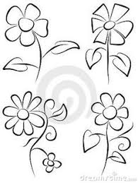 Pin By Lamonia Kohler On Mona Spare Time Sewing Flower Drawing Cartoon Flowers Flower Doodles
