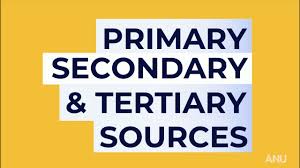 Each worksheet has 15 problems determining if an object is a primary or a secondary source. Primary Secondary And Tertiary Sources Youtube