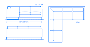The sectional sofa is a true shapeshifter. Goodland Sectional Small Dimensions Drawings Dimensions Com