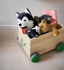 Super cute and fun toy store for kids and adults! Flisat Toy Storage With Wheels Ikea