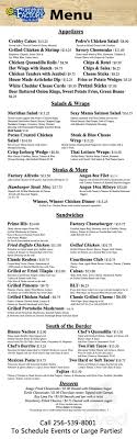 Come on in and view our products in graphics, janitorial, garment (textile), modular, furniture and metal! Furniture Factory Bar Grill Menu In Huntsville Alabama Usa