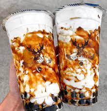 Brown Sugar Deerioca Creme Brulee Milk Is The Creme De La Creme Who Has Tried This Beauty From Thealle Bubble Tea Recipe Bubble Tea Boba Bubble Tea Shop