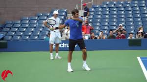 May 18, 2021 · federer earned himself two set points with his first ace of the match and forced the contest into the decider with a powerful crosscourt forehand. Roger Federer Forehand Slow Motion 2019 Fluid Relaxation Youtube