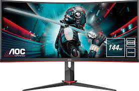 The pure, slim vertical neck brings innovation through the integrated handle and simple. Aoc Cu34g2x Bk 86cm Monitor Curved At Reichelt Elektronik