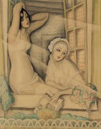 Gerda wegener | wegener's wife in 'the danish girl'. Gerda Wegener 1886 1940 Two Women In A Window 251438 752626