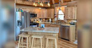 log cabin kitchen makeover project by