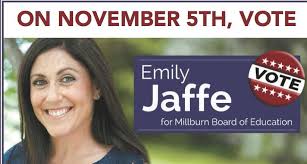 Emily Jaffe, Millburn Board of Education