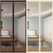 Homeadvisor's screen door price guide provides costs for retractable screens, sliding doors, patio, phantom, clearview, and other types and brands. Hot Sale Summer Mosquito Screen For Bedroom Door Curtain To Keep Bugs Out Net Mesh Curtaindrop Shipping Window Screens Aliexpress