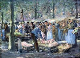 Img 6539b Max Liebermann 1847 1935 Schweinemarkt In Haarlem Le Marche Aux Cochons A Haarlem The Pig Market In Haarlem 1891 Mannheim Kunsthalle Haarlem Painting Beautiful Oil Paintings