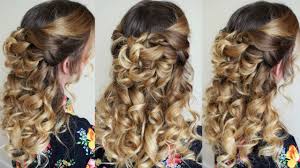 Check out how to master this hairstyle in our tutorials and inspirational gallery. Half Up Half Down Hairstyle With Curls Braidsandstyles12 Youtube