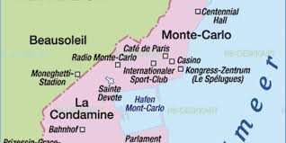Monako (principality of monaco) monako karogs monako (, monagasku: Karte Von Monaco Land Staat Welt Atlas De