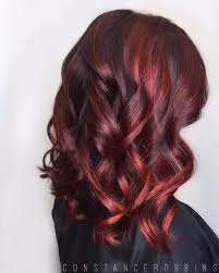 20 best pics of brown hair with highlights for your ultimate color inspo. 25 Red And Black Ombre Highlights Hair Color Ideas May 2020
