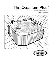 (2020) jacuzzi ® play ™ owner's manual. Quantum Plus C756 Hot Tubs Hot Tub