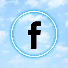 Aesthetic Blue Facebook App Icon In 2020 Blue Aesthetic Pastel Blue Aesthetic Pastel Aesthetic